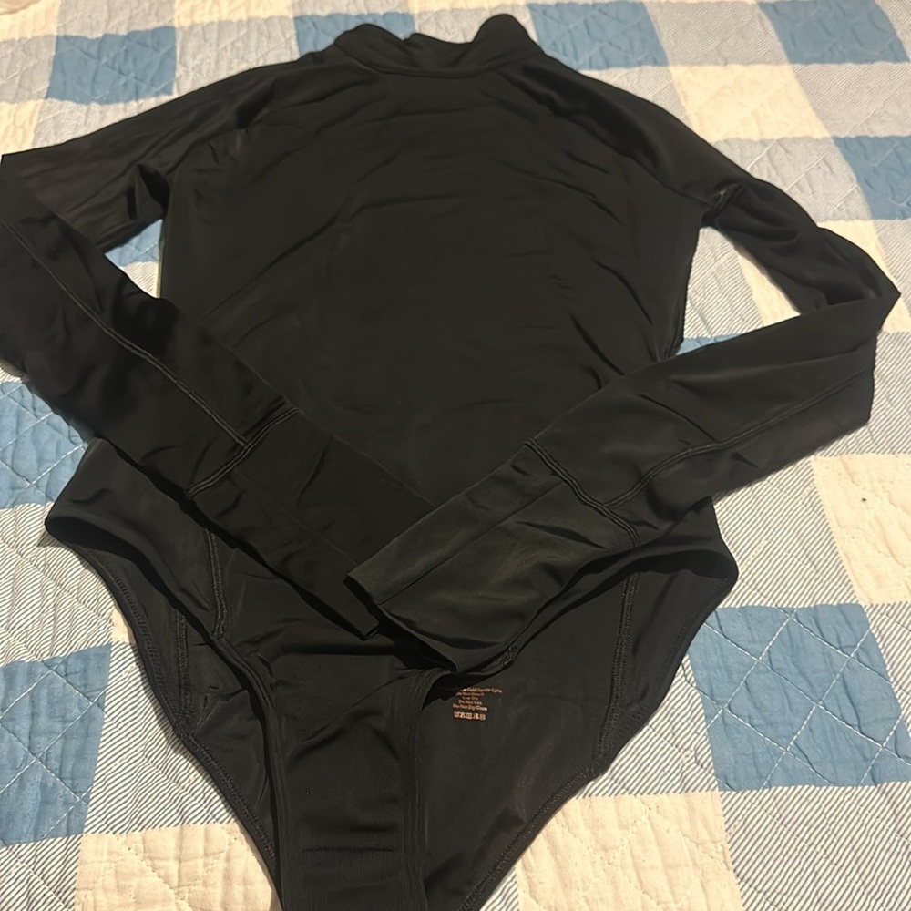 New We Are Hah Gloves Off One Piece Swimsuit Bodysuit Black - Picture 14 of 16